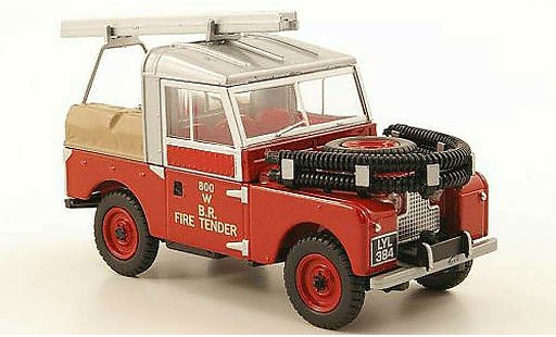 Land Rover 88 Base 1/43 Oxford British Rail pompier modellautos