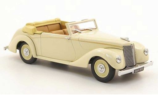 Armstrong Siddeley Hurricane drophead coupe 1/43 Oxford beige modellautos