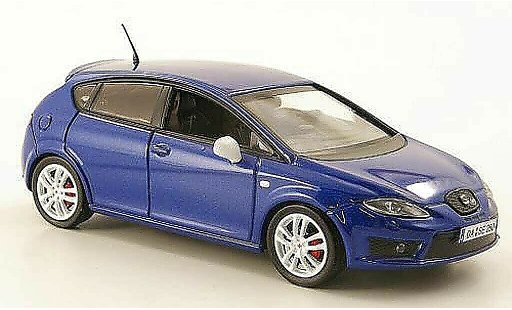 Seat Leon Cupra 1/43 Hachette R blau modellautos