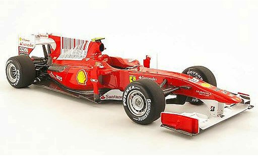 Ferrari F1 F2010 1/18 Hot Wheels no.8 f.alonso gp bahrain modellautos