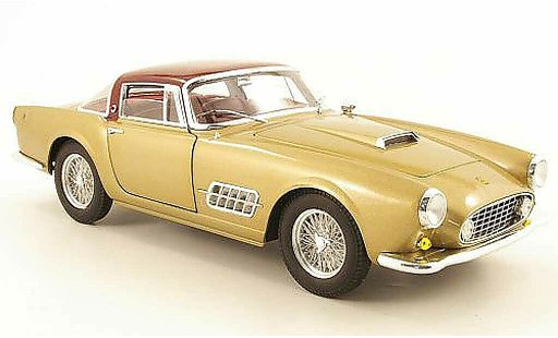 Ferrari 410 Coupe 1/18 Hot Wheels Elite superamerica or/rot 1956 modellautos