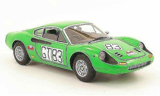 Ferrari Dino GT 1/18 Hot Wheels Elite dino no83 1000km nurburgring 1971 modellautos
