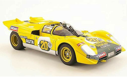 Ferrari 512 S 1/18 Hot Wheels no.20 escuderia montjuich 1000km buenos aires 1971 juncadella / pairetti modellautos