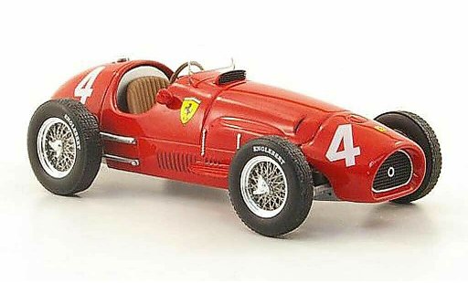 Ferrari 500 F2 1/43 Hot Wheels Elite No.4 A.Ascari GP Belgien (Elite) 1952 modellautos