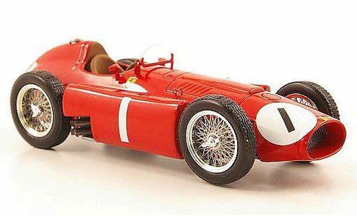 Ferrari D50 course 1/43 Hot Wheels Elite No.1 J.M.Fangio GP England (Elite) 1956 modellautos