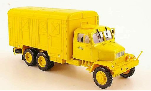 Praga V3S Kasten 1/43 Abrex gelb Telekom modellautos