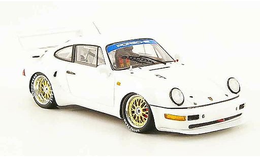 Porsche 911 Turbo S 1/43 Spark 964 weiss 1 modellautos