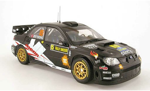 Subaru Impreza WRC 1/18 Sun Star 07 no.15 rallye schweden 2010 modellautos