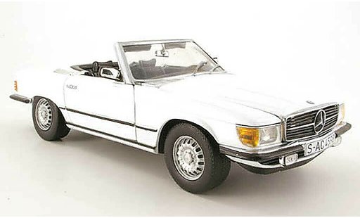 Mercedes 350 Base 1/18 Sun Star (r107) weiss 1977 modellautos