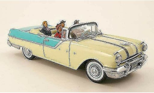 Pontiac Star Chief Convertible 1/18 Sun Star Cabrio beige/mint 1955 modellautos