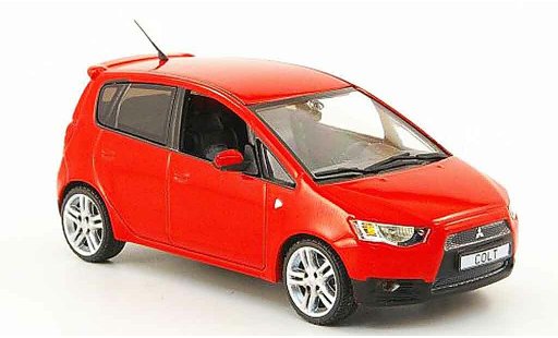 Mitsubishi Colt Z30 1/43 Vitesse rot 5 Turer modellautos