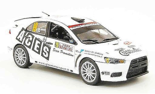 Mitsubishi Lancer Evolution X 1/43 Vitesse No.19 Rally Monte Carlo 2009 modellautos