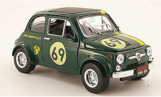 Fiat 500 Abarth 1/18 Mondo Motors 695ss gr&Atilde;&frac14;n no.69 modellautos