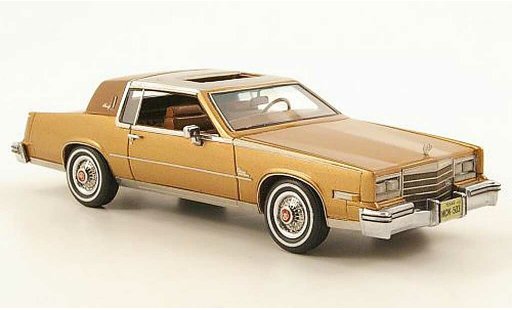 Cadillac Eldorado Biarritz 1/43 American Excellence gold/braun lim. Aufl. 500 1979 modellautos
