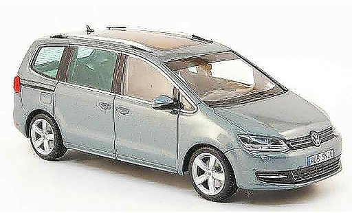 Volkswagen Sharan Base 1/43 Minichamps ii blau 2010 modellautos