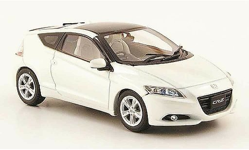 Honda CR-Z Base 1/43 Ebbro weiss RHD modellautos