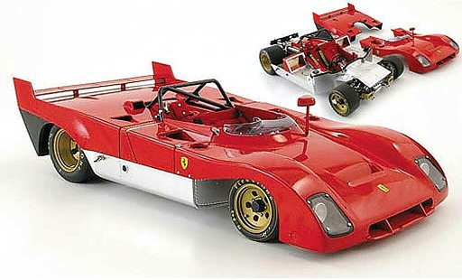 Ferrari 312 PB 1/18 GMP prototyp rot modellautos