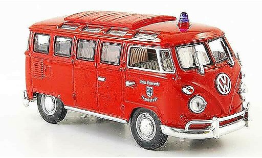 Volkswagen Combi Base 1/43 Yat Ming t1 samba freiwillige pompier ingolstadt modellautos