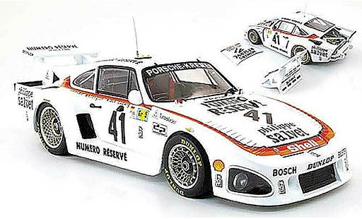 Porsche 935 1979 1/18 TrueScale Miniatures k3 no.41 numero reserve 24h le mans modellautos