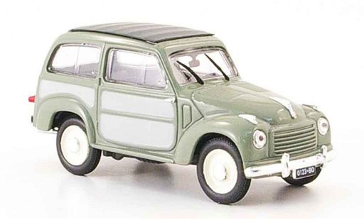 Fiat 500 C 1/43 Norev Belvedere grau 1951 modellautos
