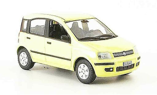 Fiat Panda Base 1/43 Norev Nuova gelb 2003 modellautos