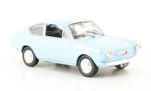 Fiat 850 Coupe 1/43 Norev blau 1965 modellautos