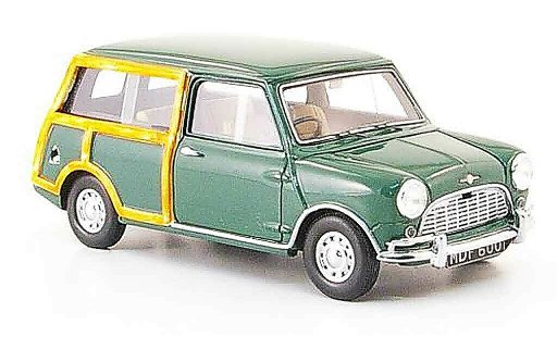 Austin Mini Van utilitaire 1/43 Spark Countryman gr&Atilde;&frac14;n 1969 modellautos