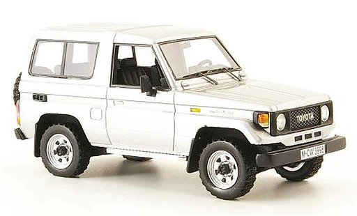 Toyota Land Cruiser Base 1/43 Neo grau metallisee liavec. auflage 300 1985 modellautos