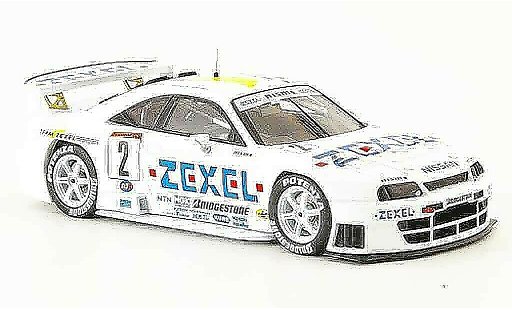 Nissan Skyline R33 1/43 Ebbro Zexel No.2 JGTC 1998 modellautos