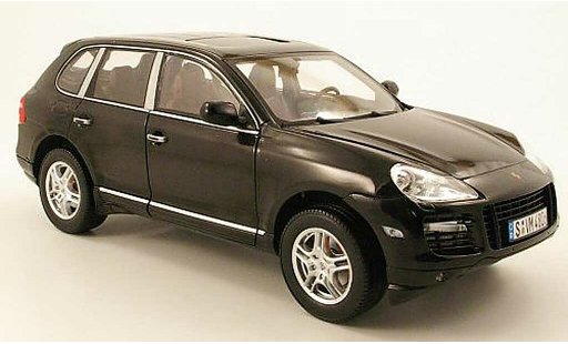 Porsche Cayenne Turbo 1/18 Norev i schwarz 2007-2010 modellautos