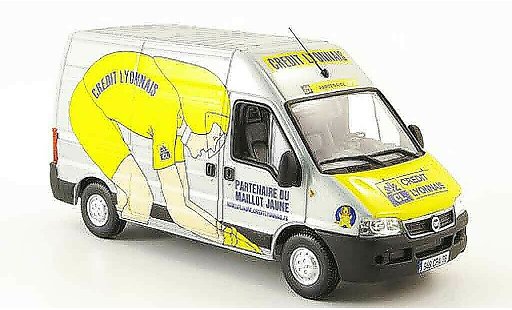 Fiat Ducato Kasten 1/43 Norev Credit Lyonnais Tour de France modellautos