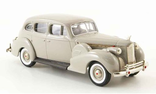 Packard Super 8 Sedan 1/43 Rextoys grau 1940 modellautos