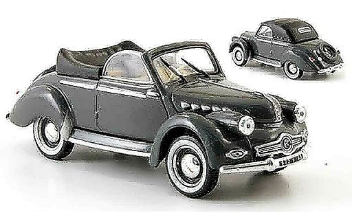 Panhard Dyna X 1951 1/43 Norev Cabrio grau modellautos