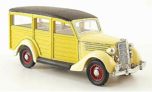 Ford 35 Type Woody 1/43 Rextoys Station Wagon beige 1935 modellautos