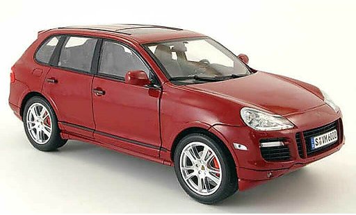 Porsche Cayenne GTS 1/18 Norev i rot 2007-2010 modellautos