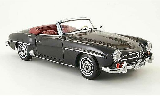 Mercedes 190 Base 1/18 Norev (w121 bii) schwarz modellautos