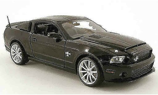 Shelby GT 500 2010 1/18 Shelby Collectibles super snake noir/mattnoir modellautos