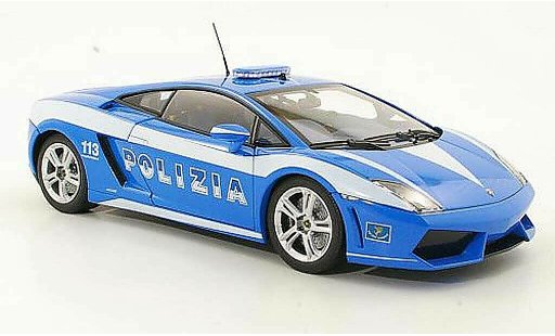 Lamborghini Gallardo LP560-4 LP560-4 1/18 Norev Polizia Polizei (IT) 2009 modellautos
