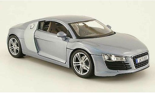 Audi R8 4.2 fsi 1/18 Maisto 5.2 grau modellautos