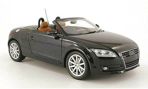 Audi TT roadster 1/18 Minichamps rhd noir 2006 modellautos