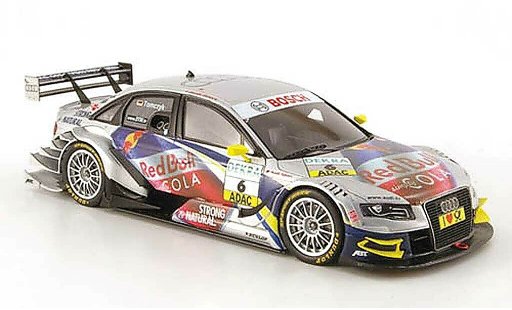 Audi A4 dtm 1/43 Spark No.6 Red Bull Cola Saison 2010 modellautos