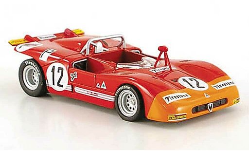 Alfa Romeo 33.3 prototipo 1/43 M4 1971 No.12 Nurburgring modellautos