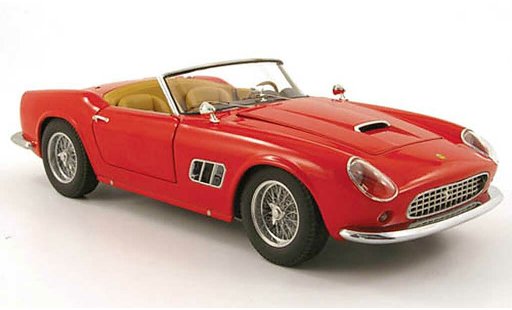 Ferrari 250 GT California 1/18 Hot Wheels spider rot modellautos