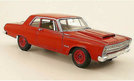 Plymouth Belvedere Belvedere II 1/18 Highway 61 r01 rot 1965 modellautos