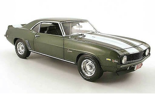 Chevrolet Camaro Z28 1/18 Highway 61 gr&Atilde;&frac14;n 1969 modellautos
