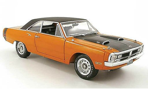 Dodge Dart 1970 1/18 Highway 61 swinger orange/noir modellautos