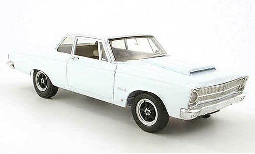 Plymouth Belvedere Belvedere II 1/18 Highway 61 weiss 1965 modellautos