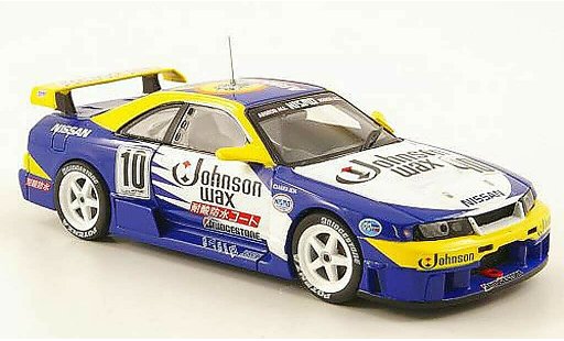 Nissan Skyline R33 1/43 Ebbro GT-R No.10 Johnson Wax JGTC 1995 modellautos