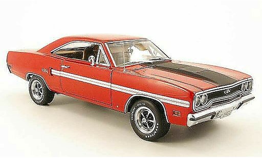Plymouth GTX 1970 1/18 GMP hemi rot/mattnoir modellautos