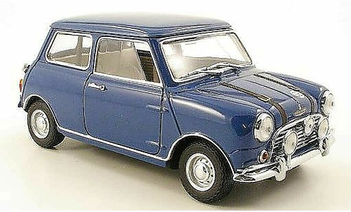 Austin Mini cooper s 1/18 Kyosho mk1 blau modellautos
